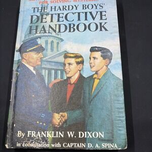 Franklin W. Dixon - The Hardy Boys Detective Handbook Hardback Book - 1959